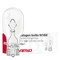 AMIO Halogene žarulje T15 W16W 12V 16W 10 kom