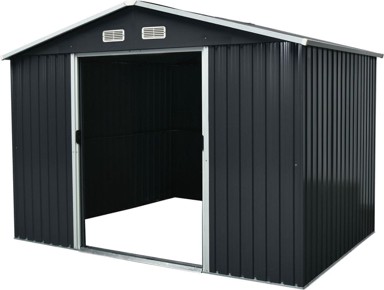 FIELDMANN Vrtna kućica FZDO 1007, 226 x 291 x 214 cm (50007703), crna