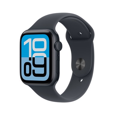 APPLE Watch SE (3rd generation) SE 3 GPS 44mm, Midnight Aluminium Case with Midnight Sport Band M/L