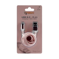 SBOX Telefonski kabel usb iphone 7 m/m 1,5m zlatno rozi