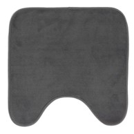 DOUCEUR D'INTÉRIEUR Antracitno siva kupaonska prostirka za WC 45x45 cm Vitamine