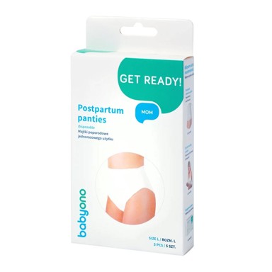 BABYONO Jednokratne postporođajne gaćice, L