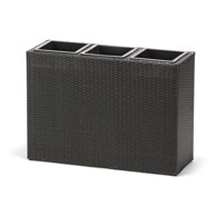 BONAMI ESSENTIALS Crna žardinjera za vanjsku upotrebu Patteo