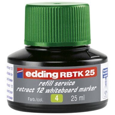 EDDING Tinta za marker za bijelu ploču BTK25, zelena