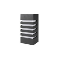 Vanjska svjetiljka Koga, E27, crna