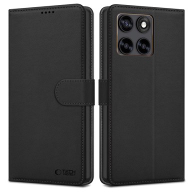 TECH-PROTECT Wallet preklopna futrola za Motorola Edge 70 Fusion / Fusion Plus 5G, crna