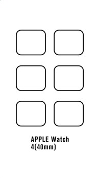 APPLE Hidrogelna zaštitna folija za Apple Watch 4, 40mm
