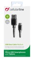 CELLULARLINE Kabel Micro USB za telefon 60 cm