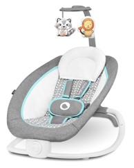 LIONELO Ležaljka za djecu PASCAL, siva