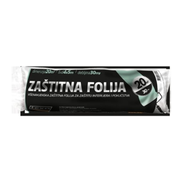 TEXO Zaštitna folija, površina 20 m², debljina 30 µm