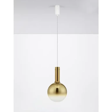 Nostos NOVA LUCE Visilica NL9030541, LED 6 W, 3000 K, 683 lm, champagne i zlatna