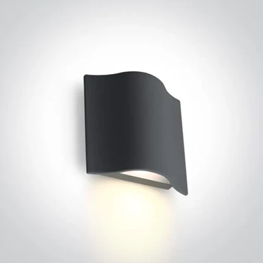Zidna svjetiljka, 6W, 400 lm, 3000K, IP54, DM67422/AN/W, antracit