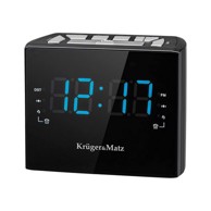 KRUGER & MATZ Radio budilica KM0812, digitalna, crna