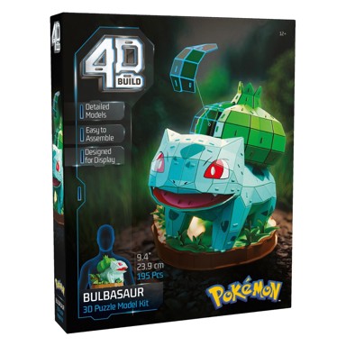 SPIN MASTER Puzzle 4D Pokemon Bulbasaur 09807
