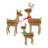 MERI MERI Božićna figurica Reindeer Family – set od 3 komada