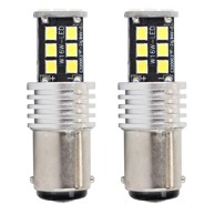 AMIO LED žarulje CANBUS 1157 BAY15D P21/5W 15SMD 2835 bijele 12V/24V
