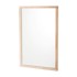 ROWICO Zidno ogledalo s okvirom od masivnog drveta 60x90 cm Lodur