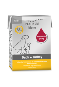 PLATINUM Menu pačetina i puretina, 185 g, tetra-pak