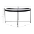 HOUSE NORDIC Stolić Venezia ø 70 cm okrugli crni