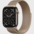 APPLE Pametni sat Watch Series 11, Titan Gold 46 mm, Titanium Case/Milanese Bracelet Gold (M/L), Cellular