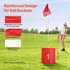 VEVOR Set za golf, 9 rupa, prijenosni, za vanjsku upotrebu, promjer 7000 mm