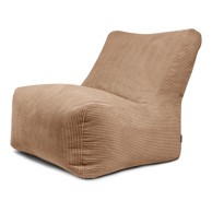 SLOWDOWN Smeđa vreća za sjedenje od samta Seat 100 Lounge 