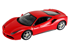 Auto na daljinsko upravljanje Ferrari 488 GTB Rastar, crveni, 1:14