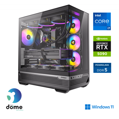 ANNI Stolno računalo Gamer Elite / Intel Core Ultra 7 265K, 64 GB, 2 TB SSD, NVIDIA GeForce RTX 5090, Windows 11