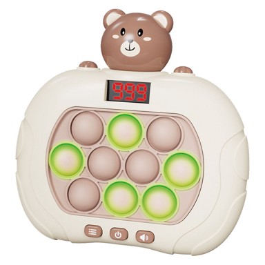 MAXLIFE Prijenosna igra Brzi prsti sa zaslonom, bež