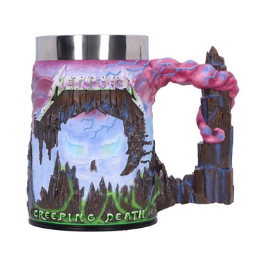 NEMESIS NOW Krigla Metallica Creeping Death Tankard