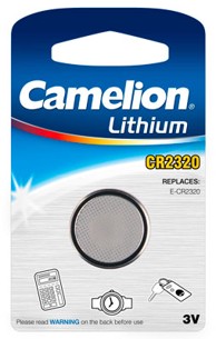 CAMELION Litijska dugmasta baterija CR2320, 1 kom