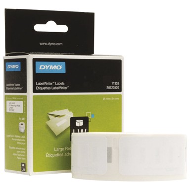 DYMO Etikete u roli, 54 x 25 mm, bijele