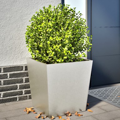 Vrtne sadilice 2 kom 50 x 50 x 50 cm od nehrđajućeg čelika