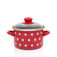 RED DOTS Lonac duboki 16cm 2l