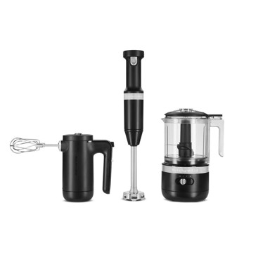 KITCHENAID Set Go Cordless, štapni mikser, mikser, blender, bežični, crna