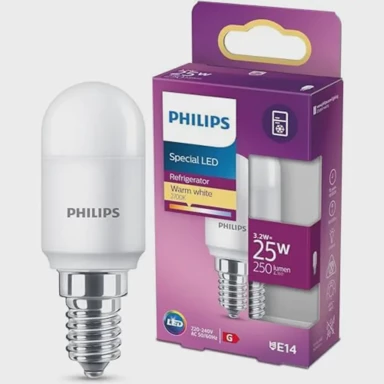 PHILIPS LED žarulja T25, E14, 25W, WW, FR, za hladnjak i zamrzivač, 8718699771959