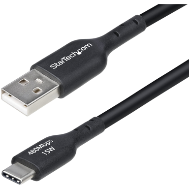 STARTECH USB kabel USB2AC4MBKE 2.0 4 m USB-A USB-C 0,48 gbit/s, crni