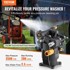 VEVOR Pumpa za visokotlačni perač QXB-1, vratilo 19 mm, 95 l/min, 241 bar