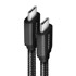 AXAGON Kabel za punjenje BUCM2-CM10AB, USB-C na USB-C 2.0, 1 m, PD 240 W, crni