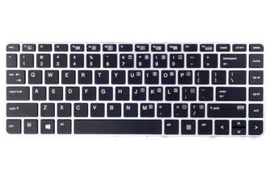 HP Gaming tipkovnica EliteBook 840 G3 G4 745 G3 G4, crna
