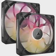 CORSAIR Ventilator iCUE Link RX140 Max RGB 14 cm set 2-kom, crni