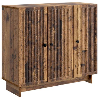 Krevet, dimenzije 89 x 34,5 x 80 cm, konstruirano drvo, staro drvo