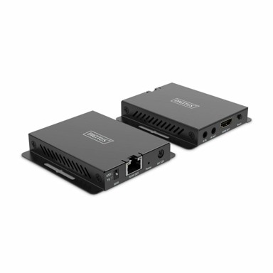 DIGITUS Produživač linije HDMI + IR RJ45-RJ45 do 30 m 4K/120Hz DS-55342, siva