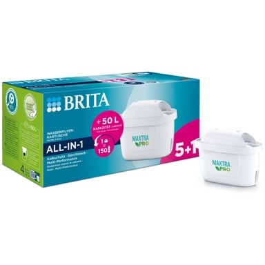 BRITA Paket za filtraciju vode MAXTRA PRO ALL-IN-1 s 5+1 filter 