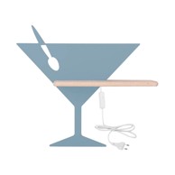 CANDELLUX LIGHTING Plava LED zidna lampa Piccolo