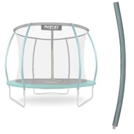 NEO-SPORT Gornji stup za trampolin tip C, zeleni, kompatibilan s modelima 252–435 cm