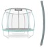 NEO-SPORT Gornji stup za trampolin tip C, zeleni, kompatibilan s modelima 252–435 cm