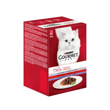 GOURMET MON PETIT Teletina, govedina, janjetina 6 x 50 g