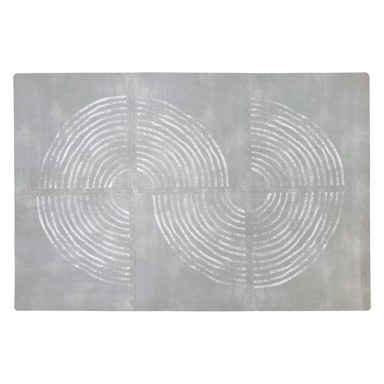 FREE 2 PLAY Pjenasta podloga Puzzle zavoj, 59.5 x 59.5 x 2 cm, 6 komada