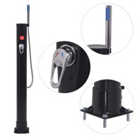 Solarni tuš 8 L PVC čelik